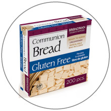 Communion Bread Traditional Unleavened - Gluten Free (200'S)